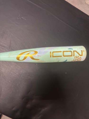 2026 Rawlings Icon Composite USABat Certified Bat (-10) 18 oz 28" (Used)
