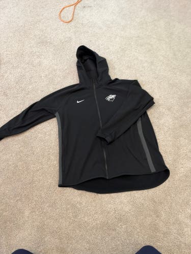 Nike Minnesota Wild Black Full Zip Hoodie Jacket 11902