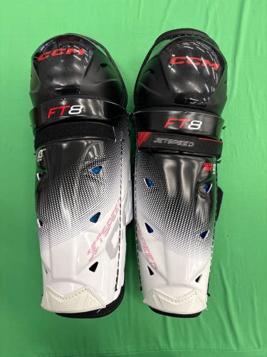 Intermediate CCM JetSpeed FT8 Shin Pads 13" (Used)