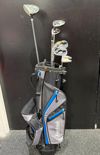 Used Tour Edge TOUR EDGE H-LJ Jr Package Set LH Black 8 Piece 11849-S000043626