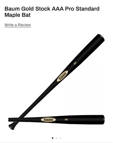 2025 Baum Gold Stock Wood Composite Bat (-3) 28 oz 31" (Used)