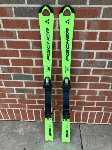 Fischer RC4 SL 130 cm Skis With Fischer RC4 Z9 GW AC Bindings  (Used)