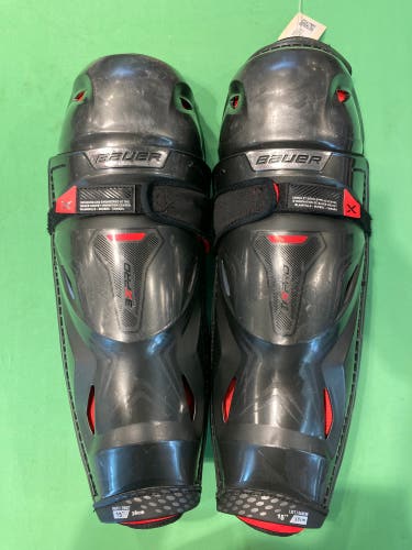 Senior Bauer Vapor 3X Pro Shin Pads 15" (Used)