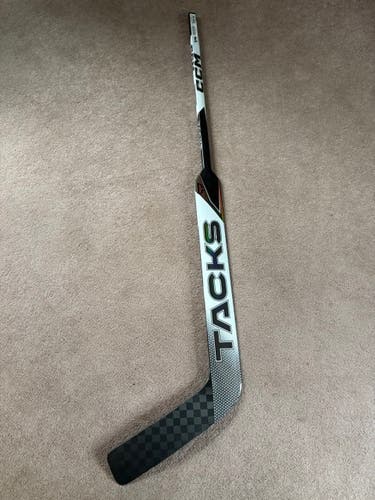 CCM Tacks Regular Goalie Stick 25" Paddle (New) (2 sticks)