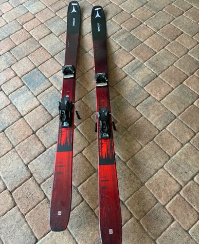 Men's 2025 Atomic 188 cm All Mountain Maverick 95 Ti Skis With Bindings Max Din 14 (Used)
