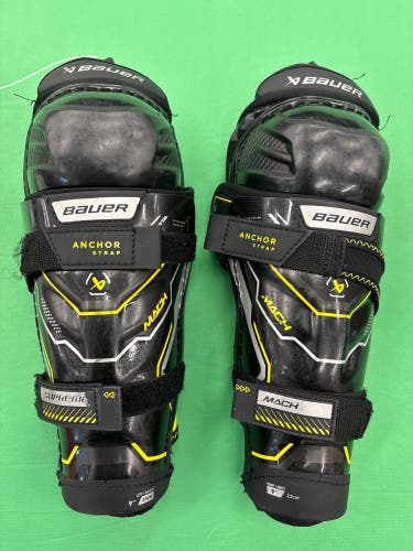 Youth Bauer Supreme Mach Shin Pads 9" (Used)