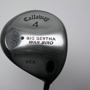 Callaway Big Bertha Warbird 4 Fairway Wood 17* RCH 90 Firm RH Midsize Grip