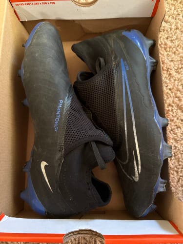 Black Unisex Size M 8.0 (W 9.0) Nike Phantom GX Molded Cleats Cleats (Used)