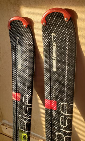160cm Adult SKIS Elan XPLORE 76 e-RISE w/ELAN ESP10 BINDINGS *USED