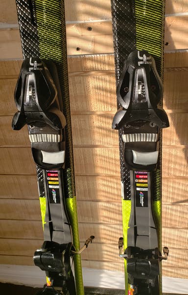 160cm Adult SKIS Elan XPLORE 76 e-RISE w/ELAN ESP10 BINDINGS *USED