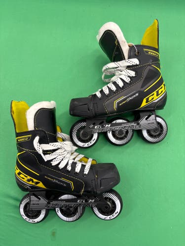 Youth CCM Super Tacks 9350 Inline Skates Regular Width Size 13 (Used)