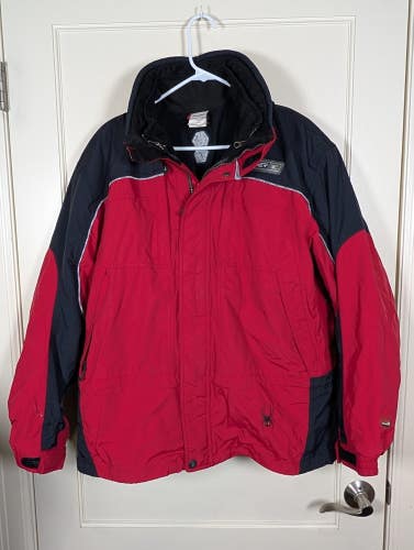 Spyder Men's 3-In-1 Waterproof Winter Ski Jacket Coat Size: L