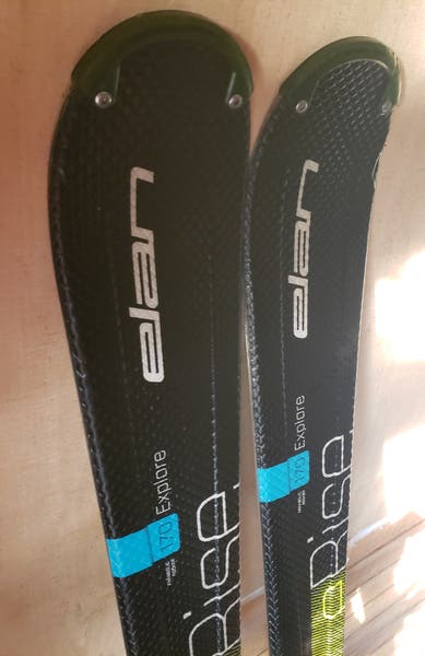170cm ADULT SKIS Elan XPLORE 76 E-RISE w/ELAN ESP10 BINDINGS *USED