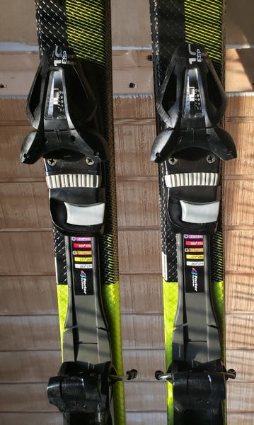 170cm ADULT SKIS Elan XPLORE 76 E-RISE w/ELAN ESP10 BINDINGS *USED