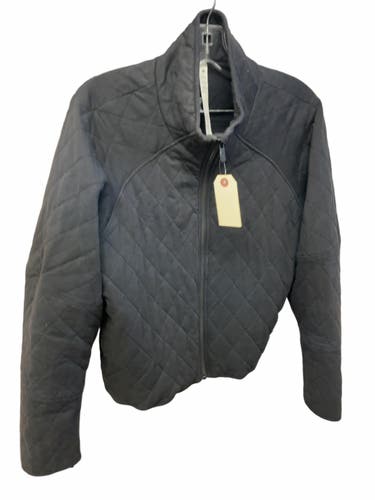 lululemon Quilted Jacket Size 12 Black