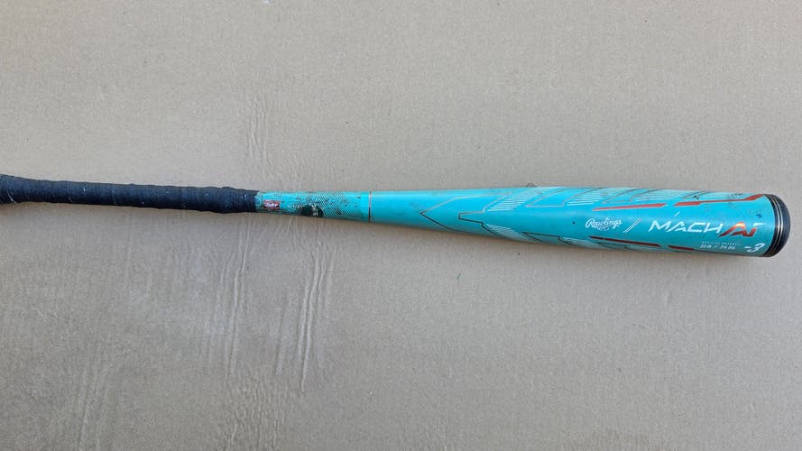 2024 Rawlings Mach AI Alloy BBCOR Certified Bat (-3) 30 oz 33" (Used)