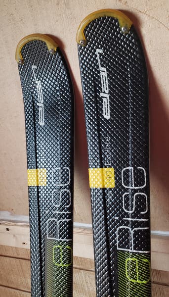 140cm Adult SKIS Elan Explore 76 e-Rise w/ELAN ESP10 BINDINGS