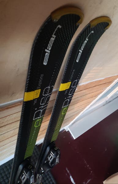 140cm Adult SKIS Elan Explore 76 e-Rise w/ELAN ESP10 BINDINGS