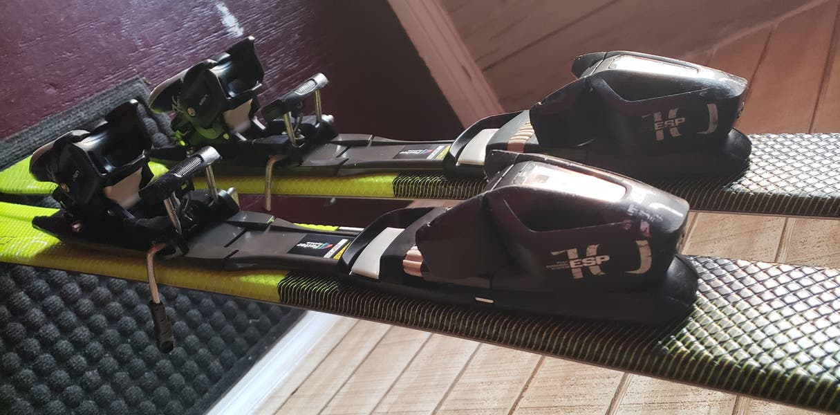 140cm Adult SKIS Elan Explore 76 e-Rise w/ELAN ESP10 BINDINGS