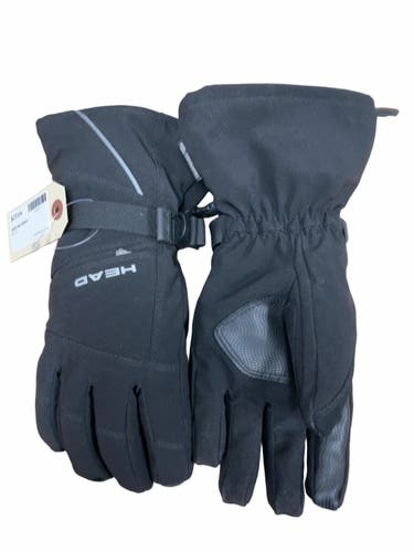 Head Waterproof Ski Gloves XS Black