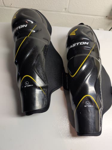 Easton Stealth 55S 15" Shin Pads (New)