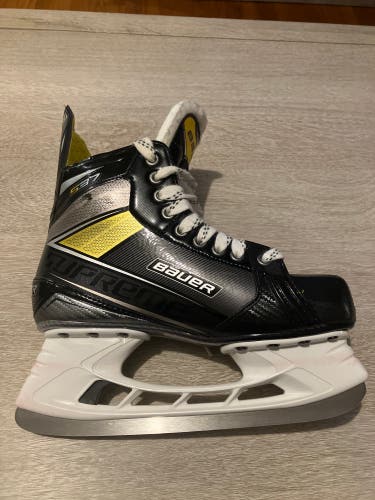 Black/Yellow 2020 Bauer Supreme S37 Hockey Skates Size 5.5 (Used)