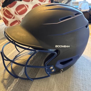 Full face Boombah softball helmet