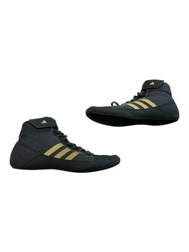 Used Adidas Wrestling Shoes Grey Senior 8.5 11873-S000245654