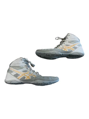 Used Asics Wrestling Shoes White Senior 8.5 11873-S000248069