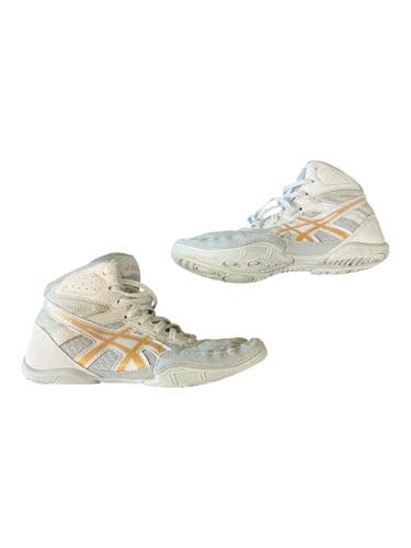 Used Asics Wrestling Shoes White Junior 03 11873-S000248117