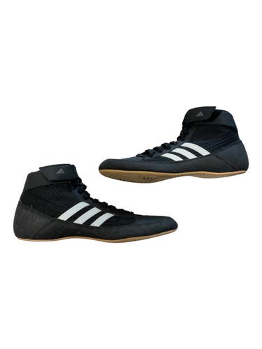 Used Adidas Wrestling Shoes Black Senior 6.5 11873-S000241367