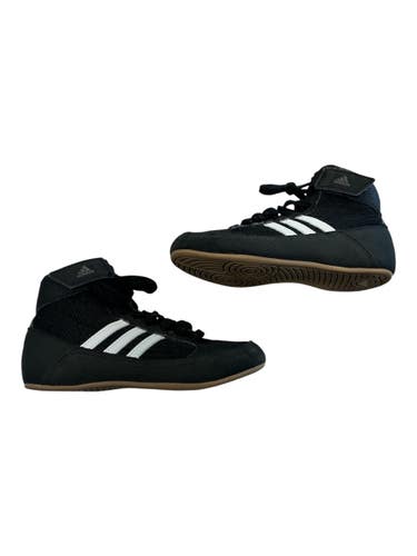 Used Adidas Wrestling Shoes Black Youth 12.0 11873-C000250141