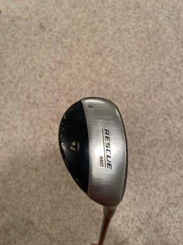 TaylorMade Rescue Mid Men’s Right Handed Hybrid Regular Flex 4H Graphite Shaft (Used)