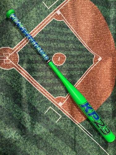 2025 Miken KP23 green 1pc Composite Bat (-7) 27 oz 34" (Used)