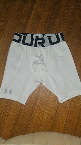 Under Armour (Used) Sliding Shorts YM - With Cup