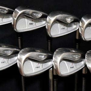 TAYLORMADE RAC IRON SET 4-PW, SW FLEX: LADIES LENGHT:38  IN RIGHT HANDED