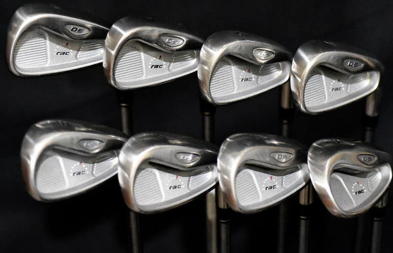TAYLORMADE RAC IRON SET 4-PW, SW FLEX: LADIES LENGHT:38  IN RIGHT HANDED