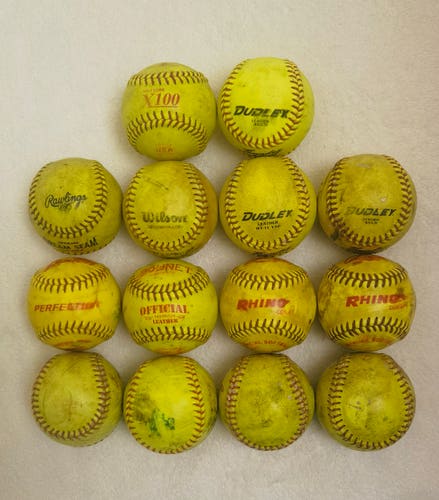 Softball 14 pack 11" (Used)