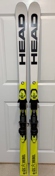 HEAD Rebel e.GS Skis w/ Fisher Z11 | SidelineSwap | Buy and Sell