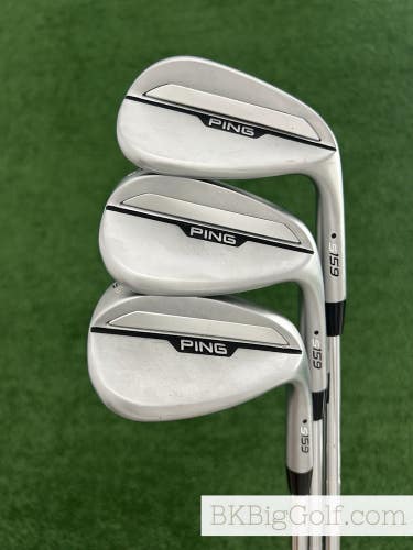 Ping S159 Chrome 3 Wedge Set (50, 54, & 58 Degrees)