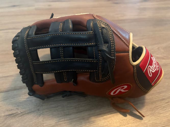 Rawlings LH Outfield Baseball Glove 12.5" (Used)