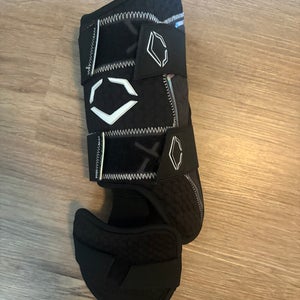 Black Senior EvoShield Leg guard Shin Guards (Used)