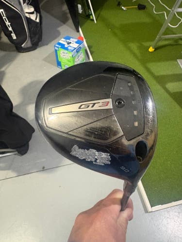 Men's Titleist Gt3 Right Handed Driver Stiff Flex 9 Loft Graphite Shaft (Used)