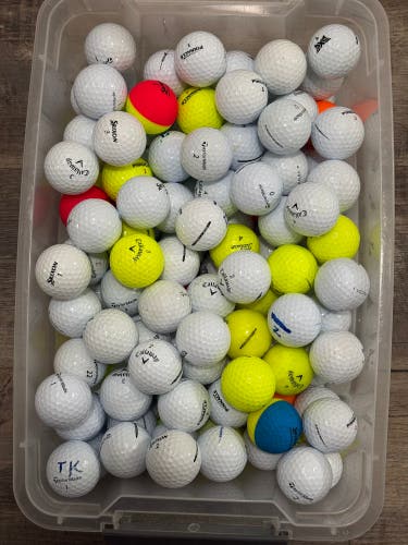 50 Golf Balls - Various Brands/Models (Callaway, TaylorMade, etc) - 5A/4A