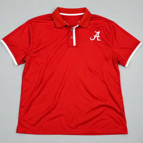 Men’s Alabama Crimson Tide Polo Shirt – Section 101 (Size 2XL)