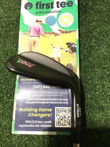 PXG 0311 3X Forged Black 58* Lob Wedge (LW) Regular R300 TT DG Mid 115 Steel