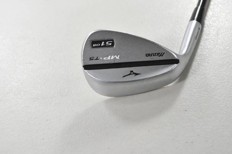 LEFT HANDED Mizuno MP-T5 White Satin 51*-08 Wedge Regular Flex Graphite # 215671