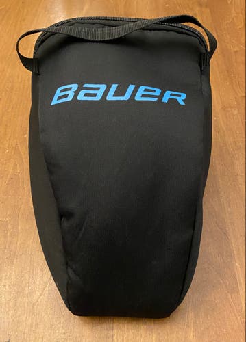 Bauer Goalie Helmet Protective Padded Bag Pouch Senior Black 11T-1564508