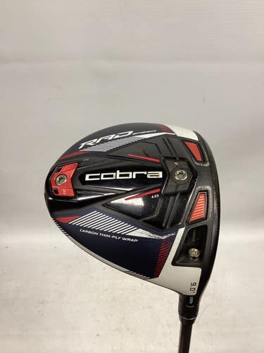 Used Cobra RAD SPEED Mens Driver RH 9.0 Degree 11851-S000053911