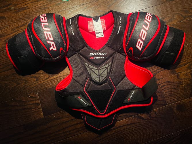 Medium Senior Bauer X Shoulder Pads (New)